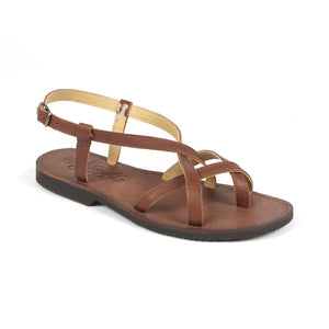 R3 Strap Handcrafted Premium Leather Ladies Sandal - Freestyle SA Proudly local leather boots veldskoens vellies leather shoes suede veldskoens