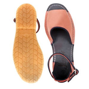 Rivera Alpargata-styled Premium nubuck leather ladies sandal - Freestyle SA Proudly local leather boots veldskoens vellies leather shoes suede veldskoens