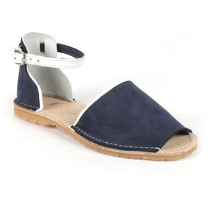 Rivera Alpargata-styled Premium nubuck leather ladies sandal - Freestyle SA Proudly local leather boots veldskoens vellies leather shoes suede veldskoens