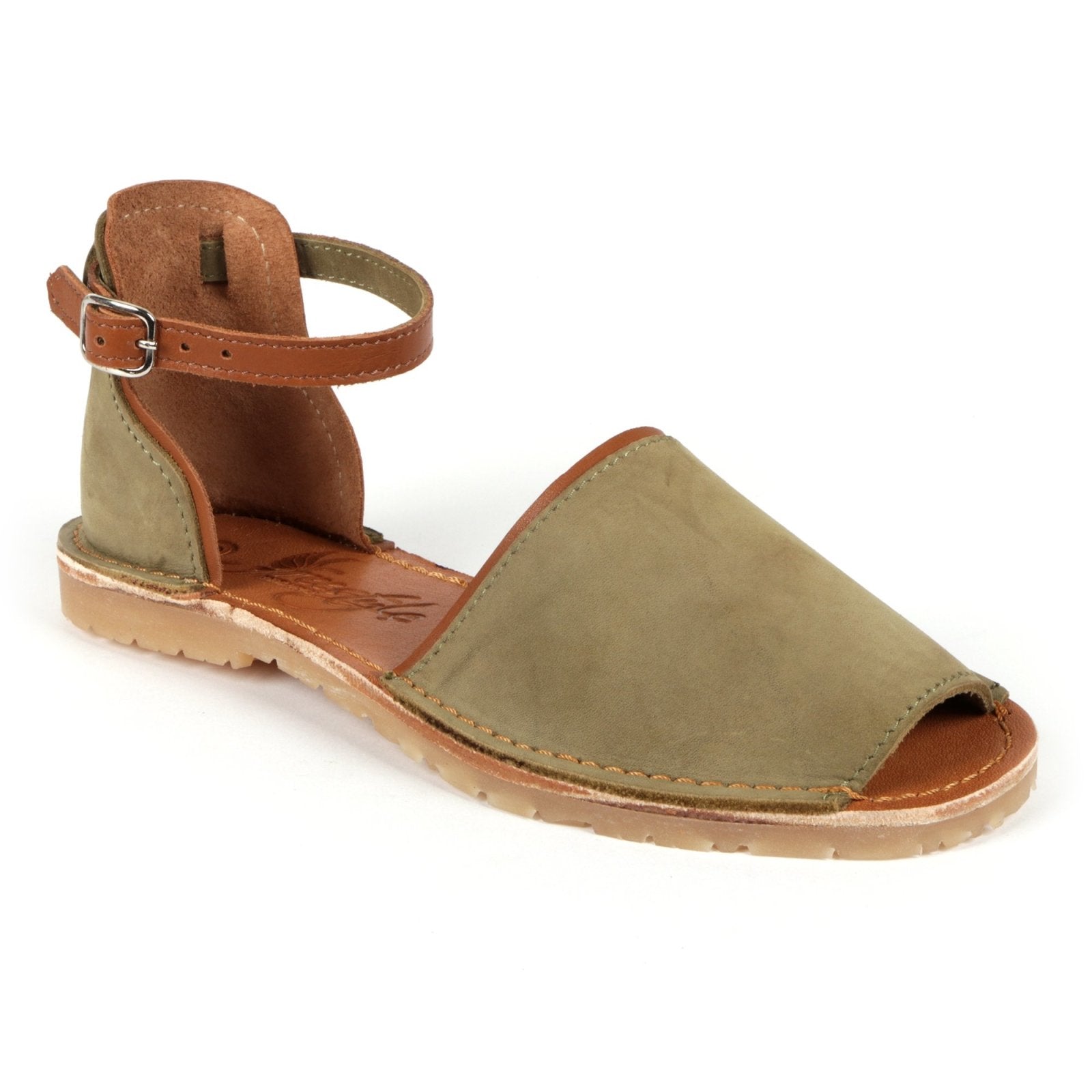 Rivera Alpargata-styled Premium nubuck leather ladies sandal - Freestyle SA Proudly local leather boots veldskoens vellies leather shoes suede veldskoens