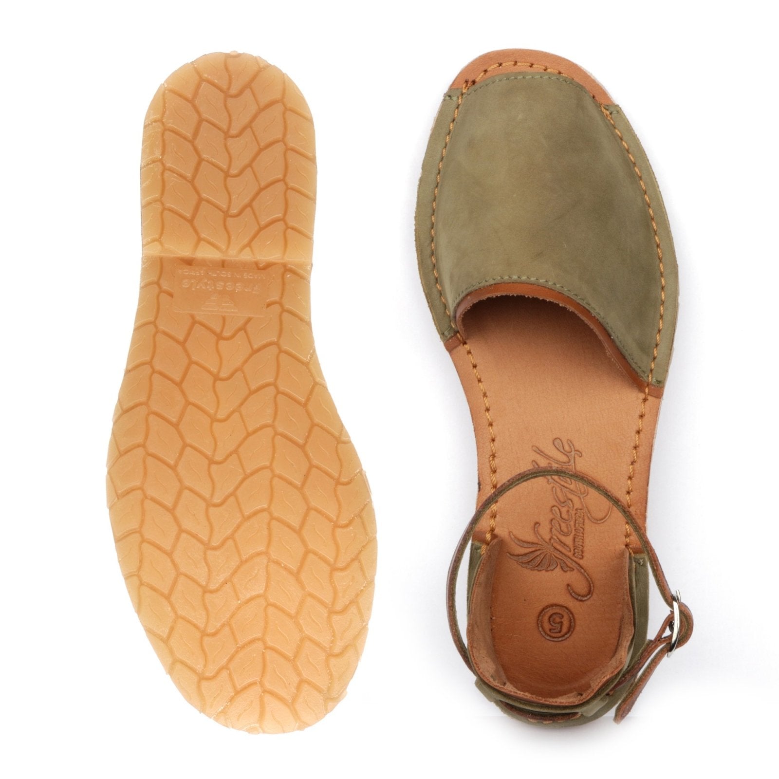 Rivera Alpargata-styled Premium nubuck leather ladies sandal - Freestyle SA Proudly local leather boots veldskoens vellies leather shoes suede veldskoens