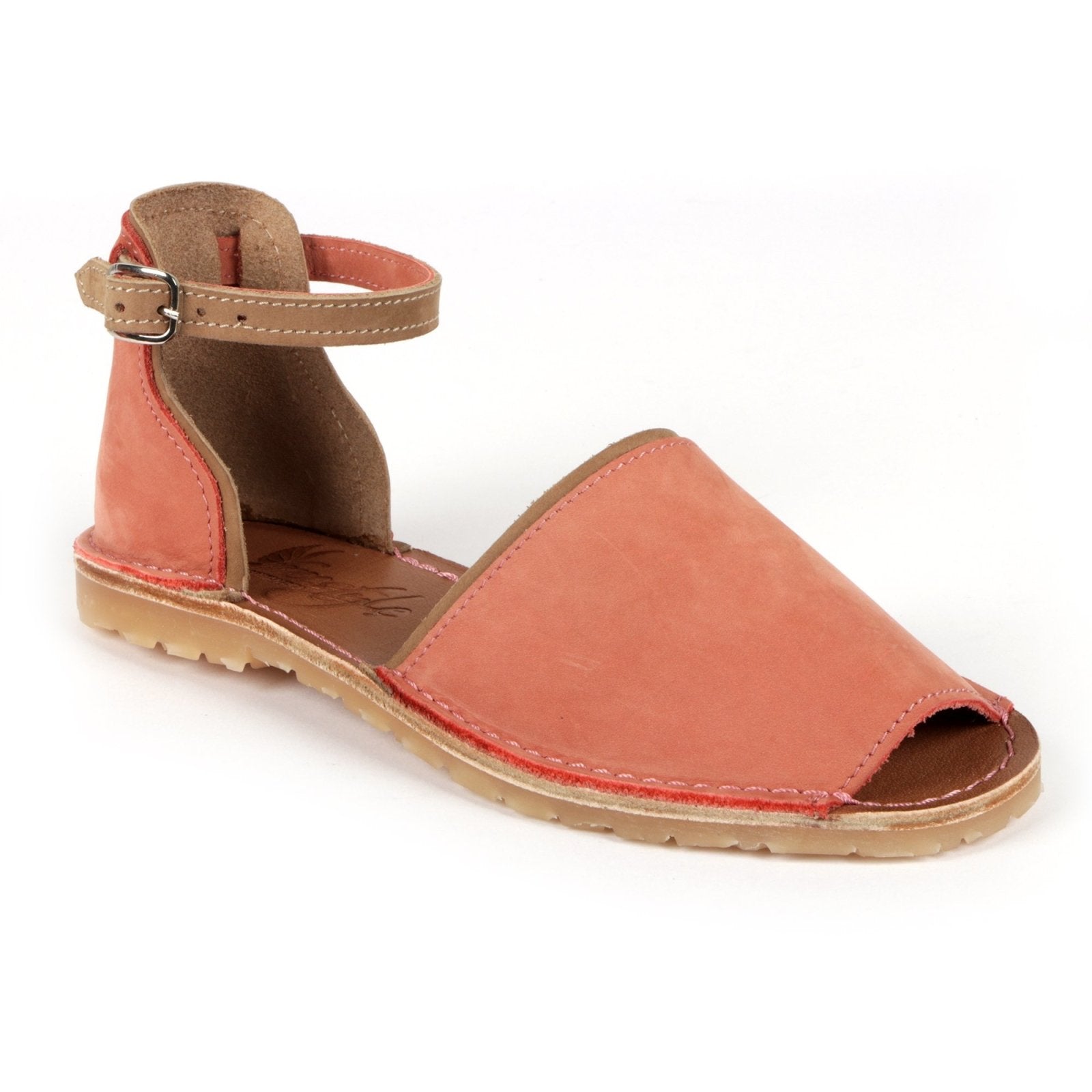 Rivera Alpargata-styled Premium nubuck leather ladies sandal - Freestyle SA Proudly local leather boots veldskoens vellies leather shoes suede veldskoens