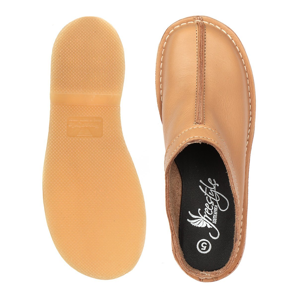 Rudi Custom Handcrafter premium leather clog - Freestyle SA Proudly local leather boots veldskoens vellies leather shoes suede veldskoens