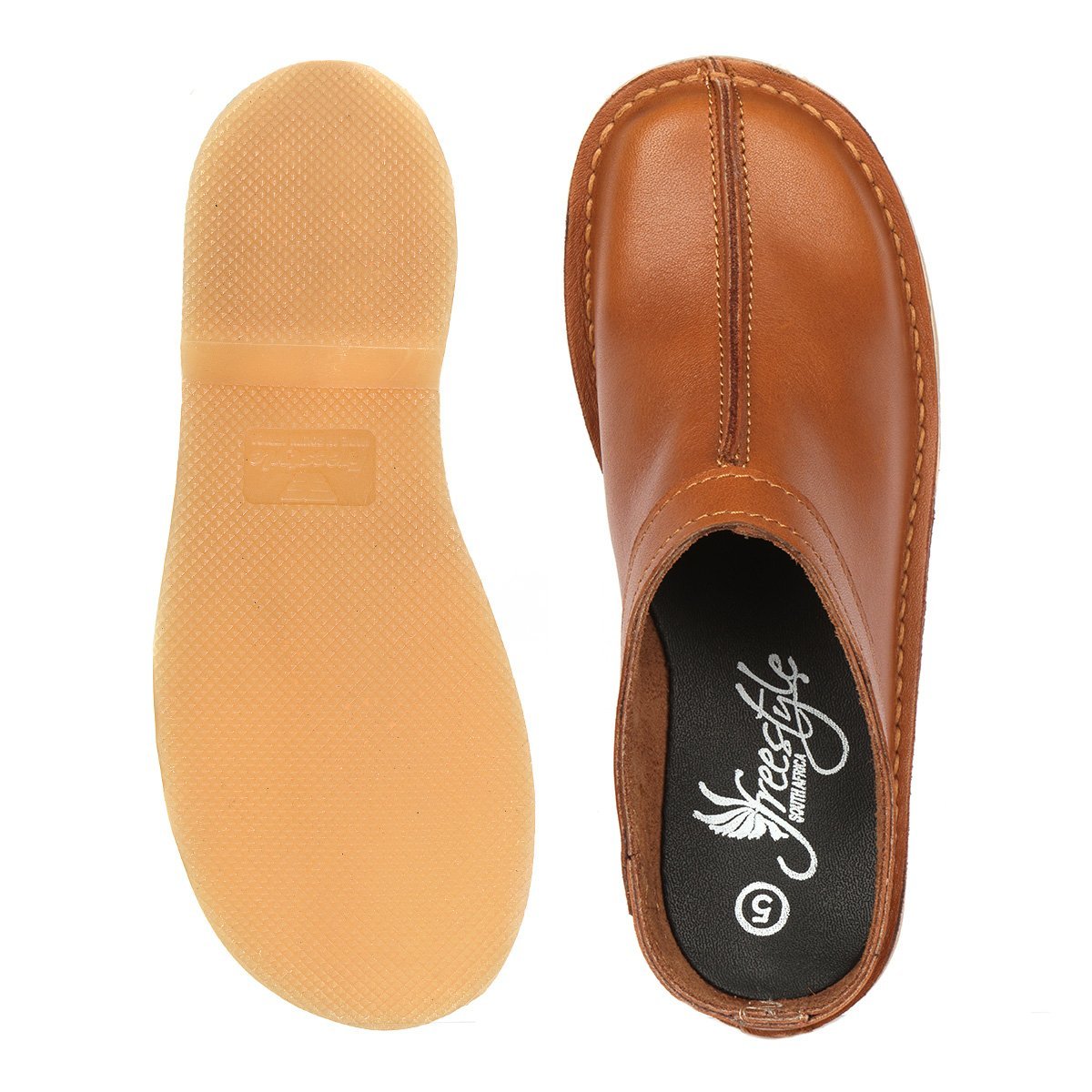 Rudi Custom Handcrafter premium leather clog - Freestyle SA Proudly local leather boots veldskoens vellies leather shoes suede veldskoens