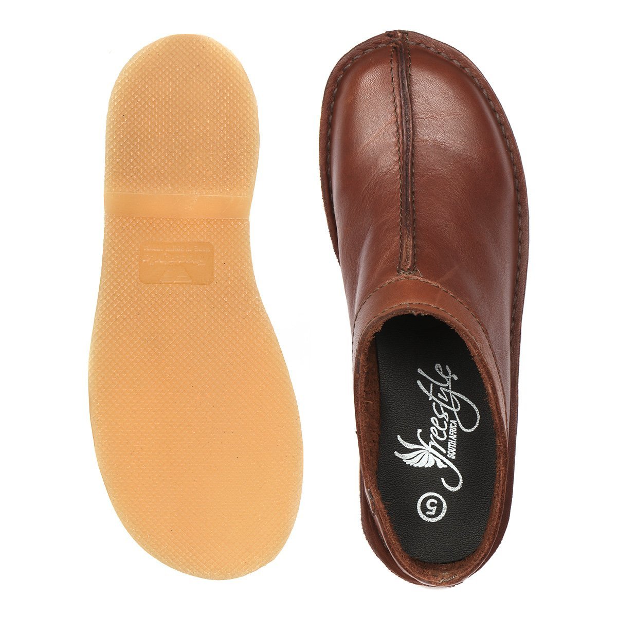 Rudi Custom Handcrafter premium leather clog - Freestyle SA Proudly local leather boots veldskoens vellies leather shoes suede veldskoens