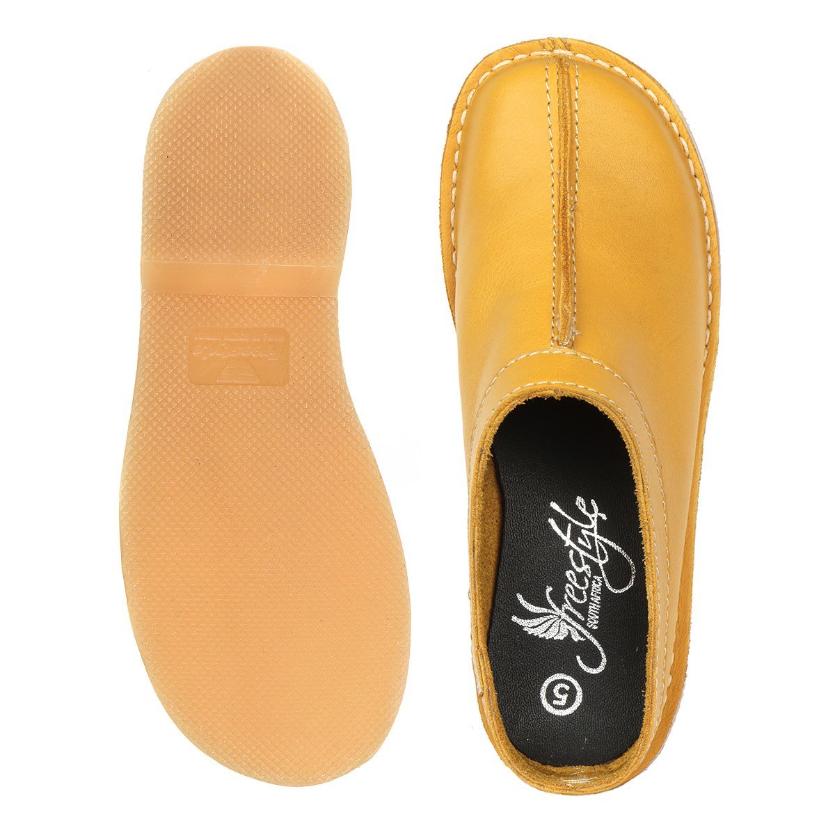 Rudi Custom Handcrafter premium leather clog - Freestyle SA Proudly local leather boots veldskoens vellies leather shoes suede veldskoens