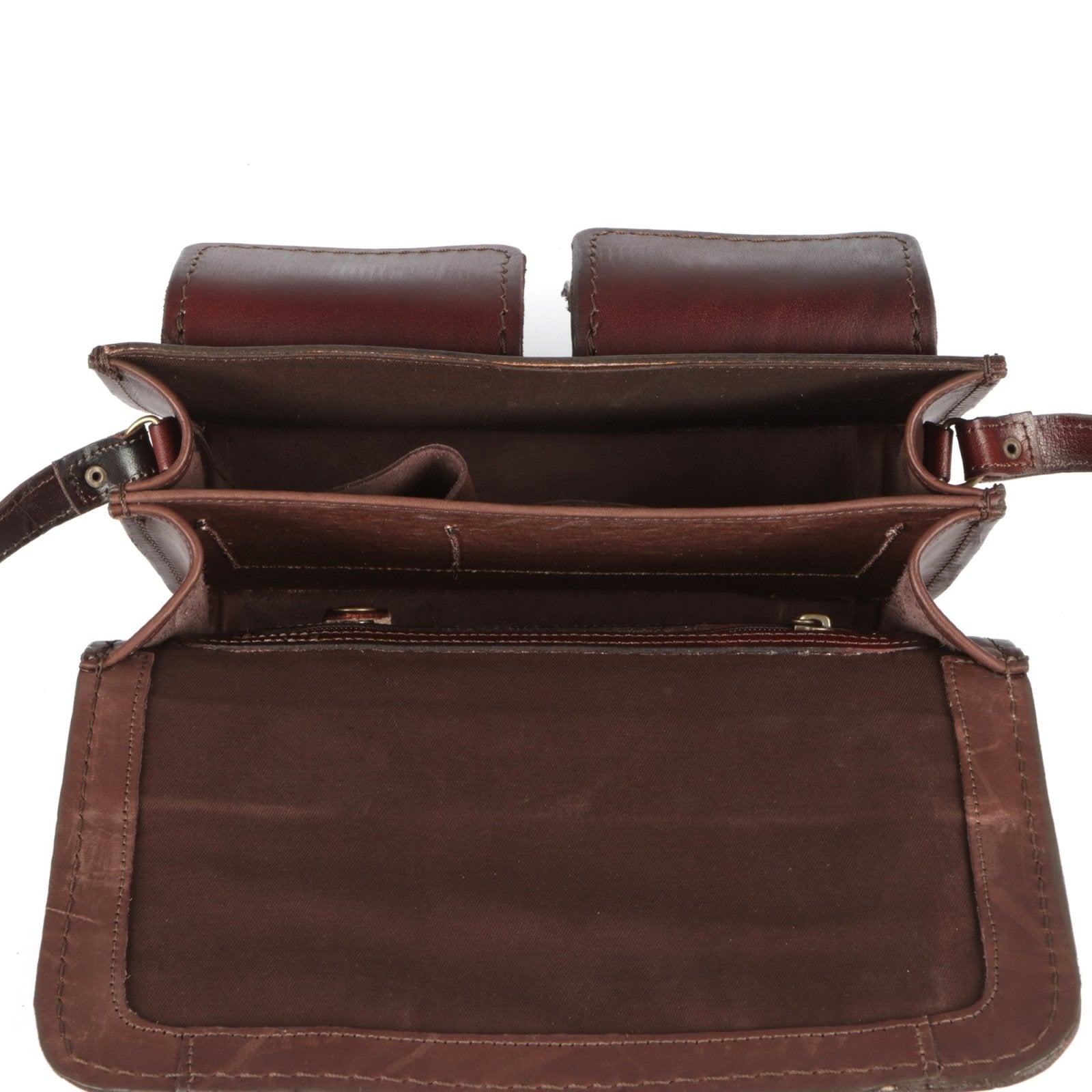 Saddle Bag Hand-Dyed Natural Leather Bag - Freestyle SA Proudly local leather boots veldskoens vellies leather shoes suede veldskoens