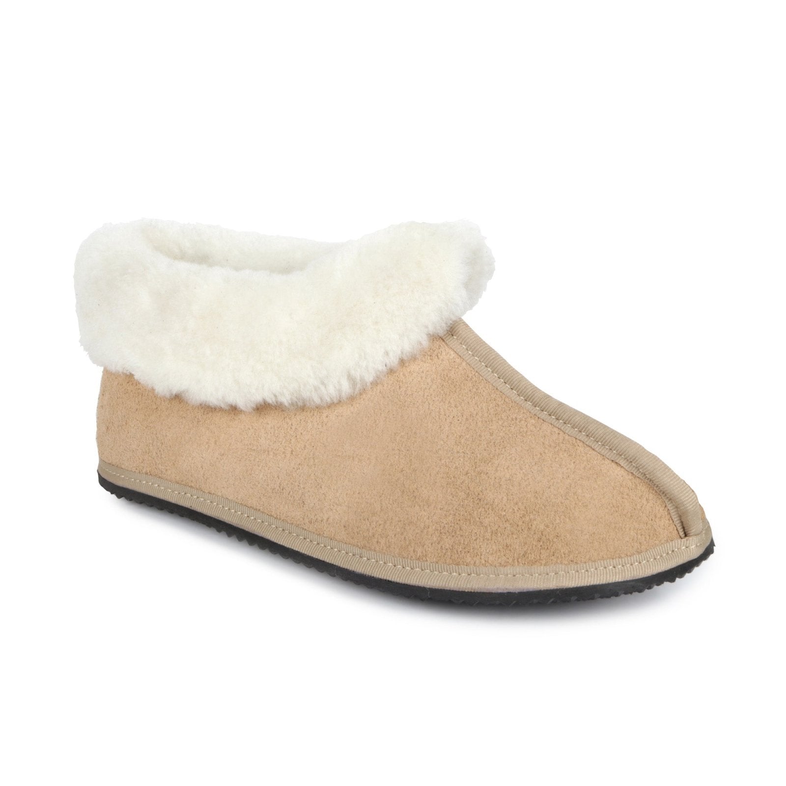 Sneeubok Ladies Woolen Slippers - Freestyle SA Proudly local leather boots veldskoens vellies leather shoes suede veldskoens