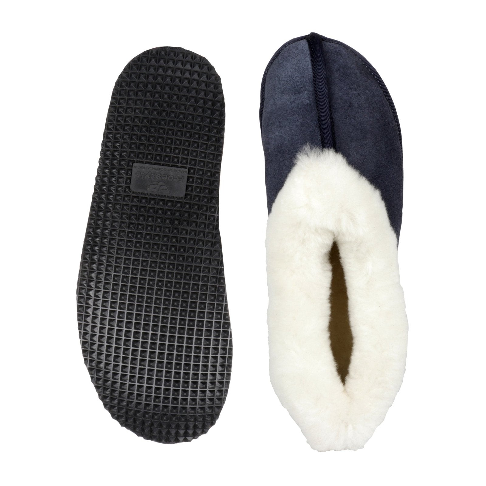 Sneeubok Ladies Woolen Slippers - Freestyle SA Proudly local leather boots veldskoens vellies leather shoes suede veldskoens