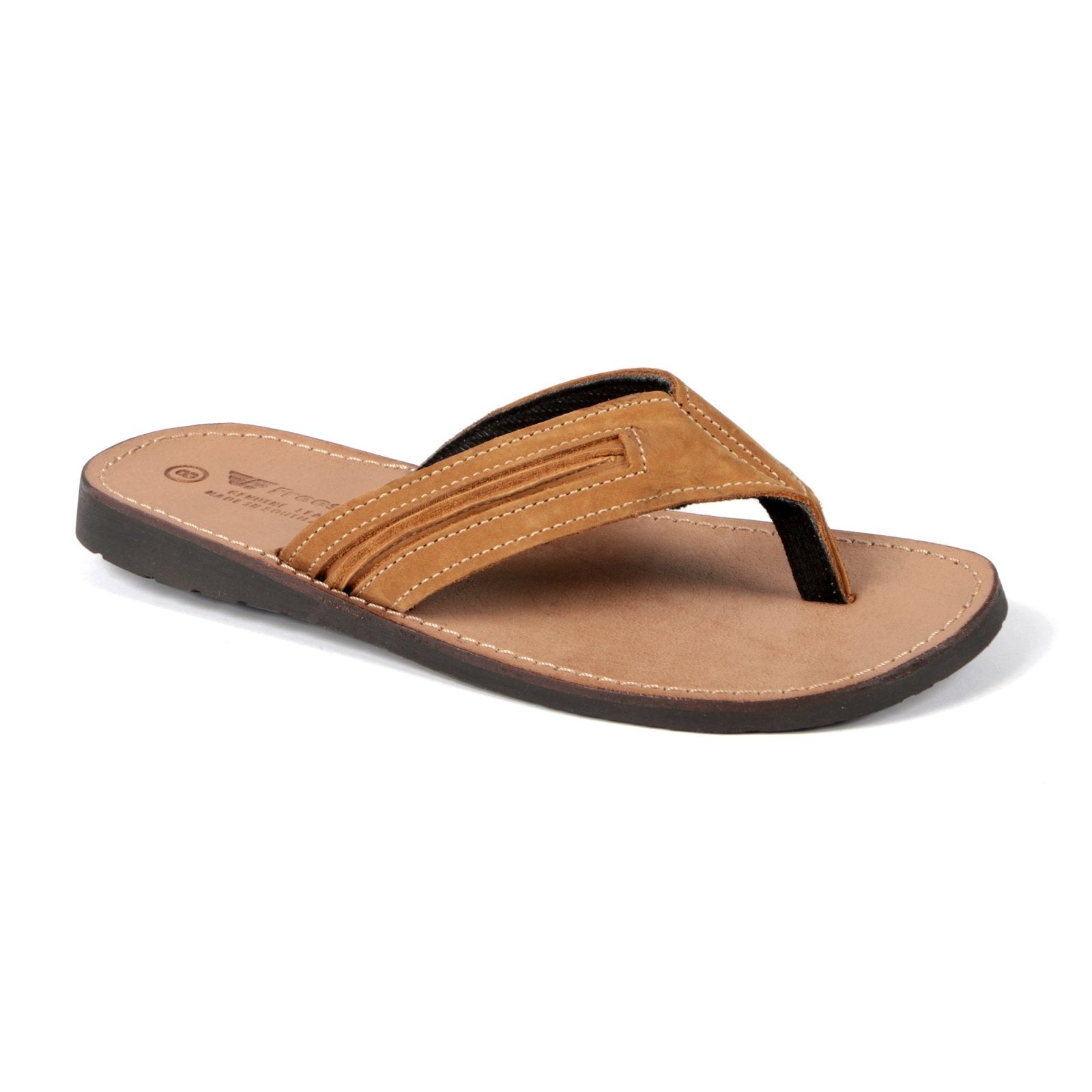 Surfthong Men's premium leather plakkie - Freestyle SA Proudly local leather boots veldskoens vellies leather shoes suede veldskoens