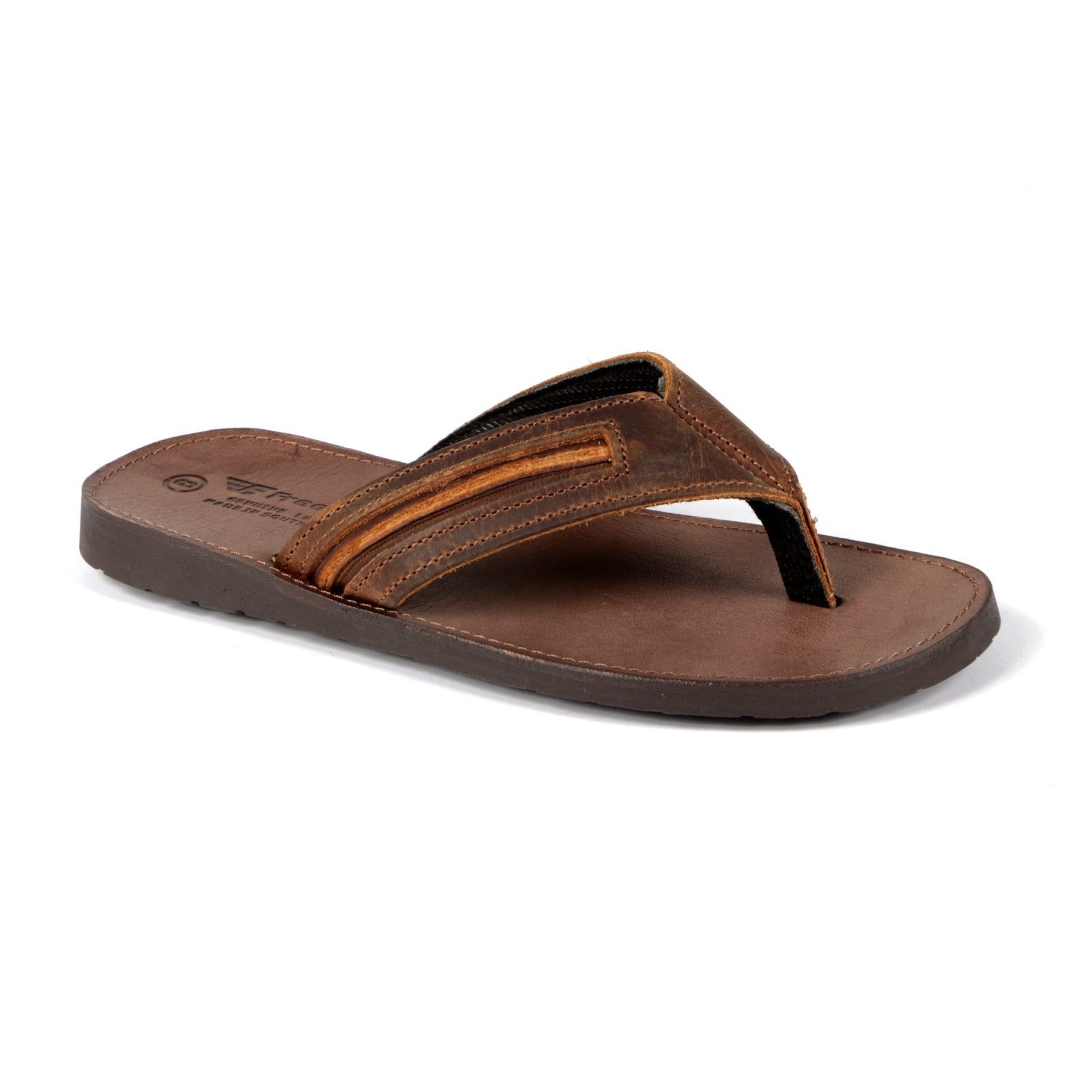 Surfthong Men's premium leather plakkie - Freestyle SA Proudly local leather boots veldskoens vellies leather shoes suede veldskoens