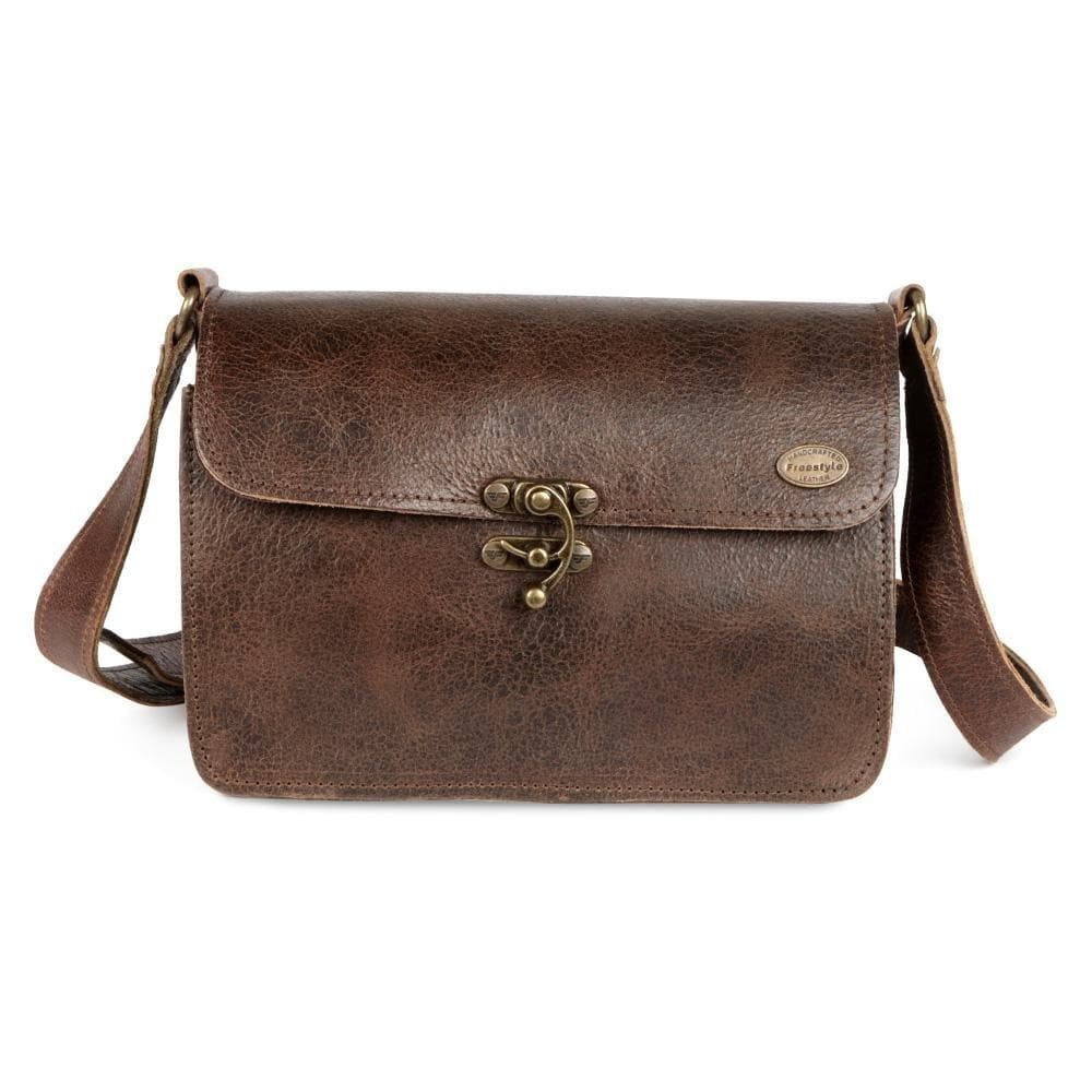 Sybil Ladies Handbag - Freestyle Handcrafted Leather Proudly local leather boots veldskoens vellies leather shoes suede veldskoens
