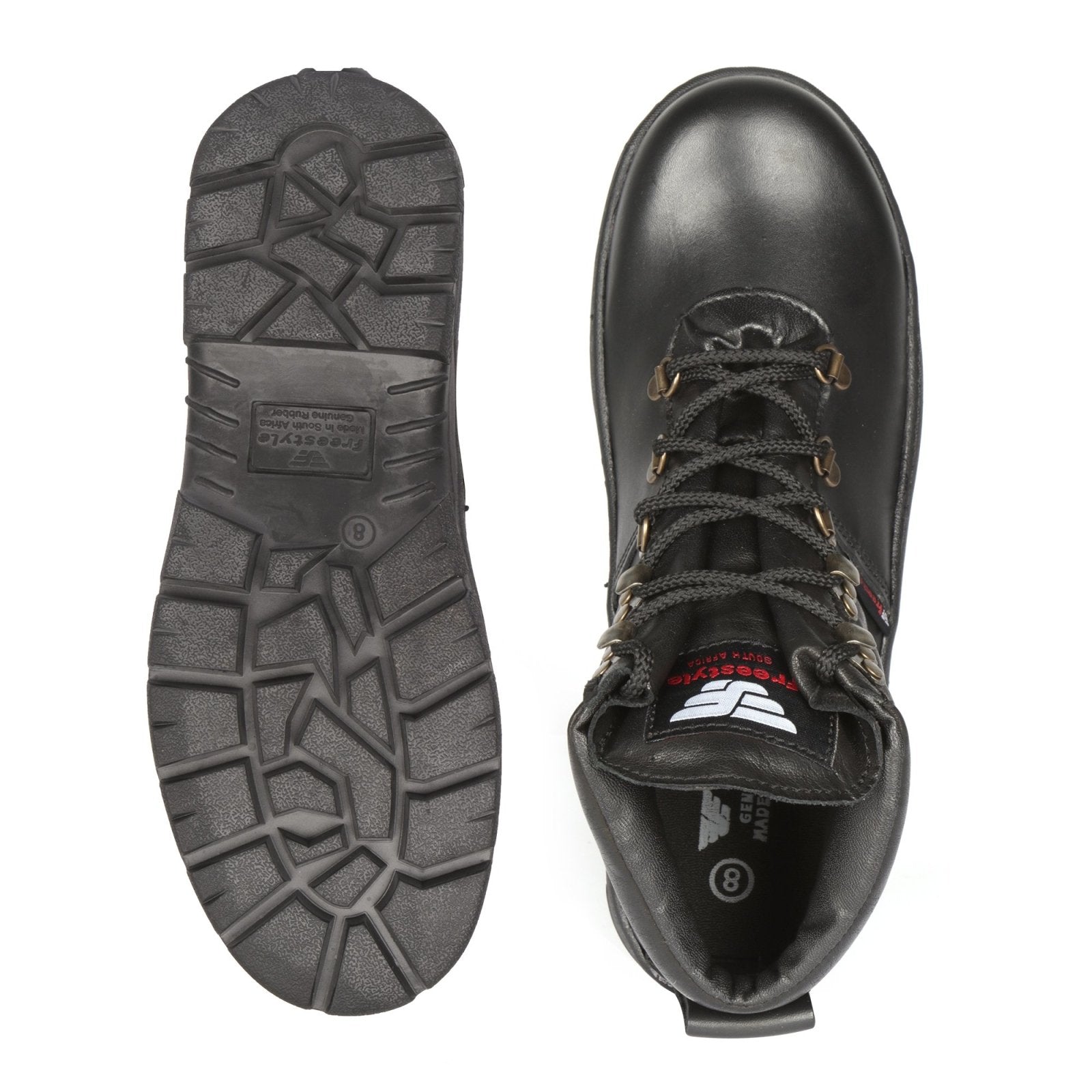 Tracker PRO Premium Full Grain Leather Boot - Freestyle SA Proudly local leather boots veldskoens vellies leather shoes suede veldskoens
