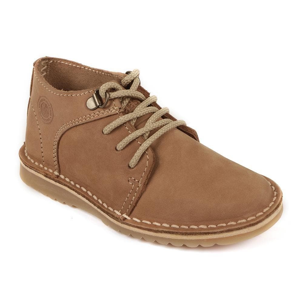 Zambezi Kiddies Unisex Nubuck Leather Boot - Freestyle SA Proudly local leather boots veldskoens vellies leather shoes suede veldskoens